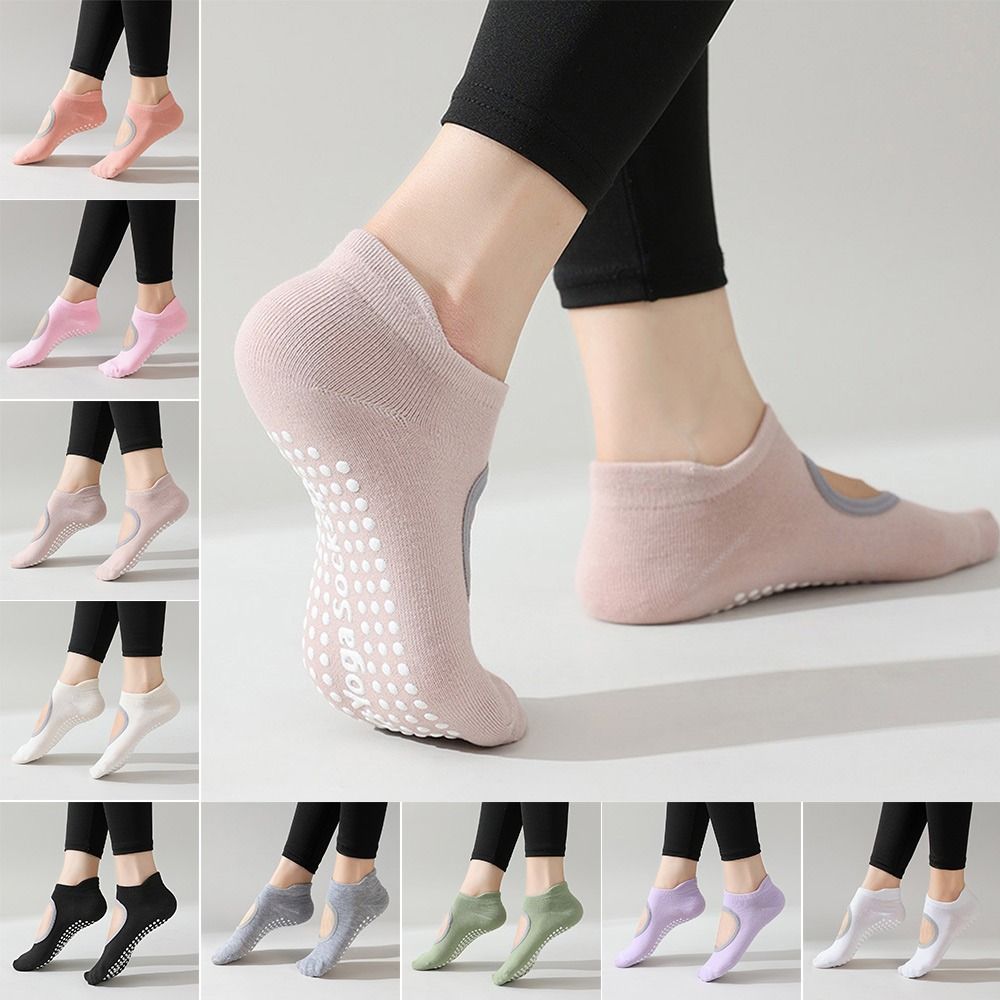 Pilates Yoga Youtube - Comfortable Silicone Non Slip Yoga Socks