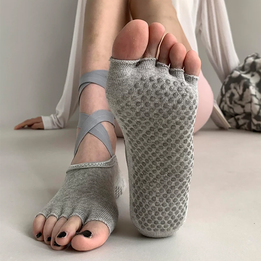 Women Tied Pilates Yoga Toe So - Pilates Yoga Youtube review and price