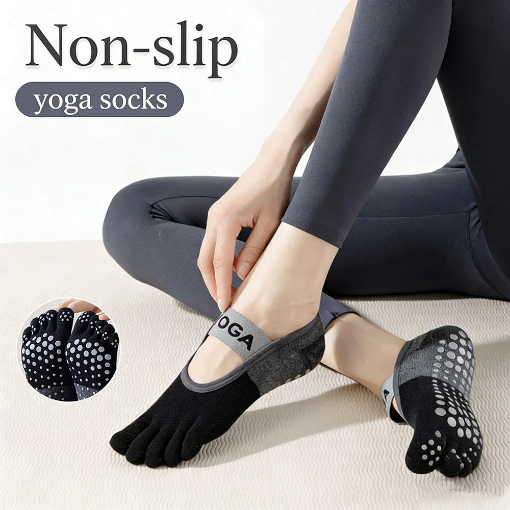 1 Pair of Women's Five Finger  - Pilates Yoga Youtube review and price