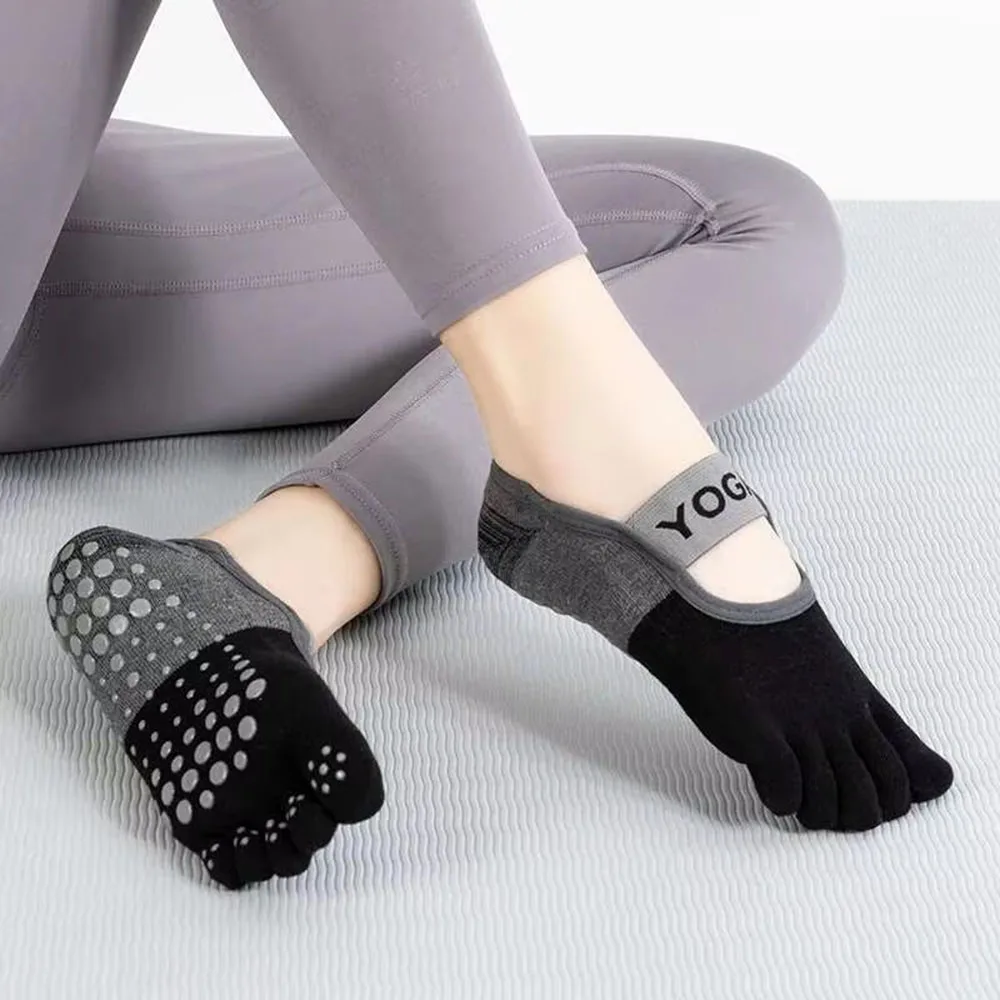 1 Pair of Women's Five Finger  - Pilates Yoga Youtube review and price