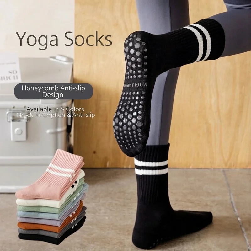 3/6/9/12Pairs Yoga Socks Anti- - Pilates Yoga Fitness review and price