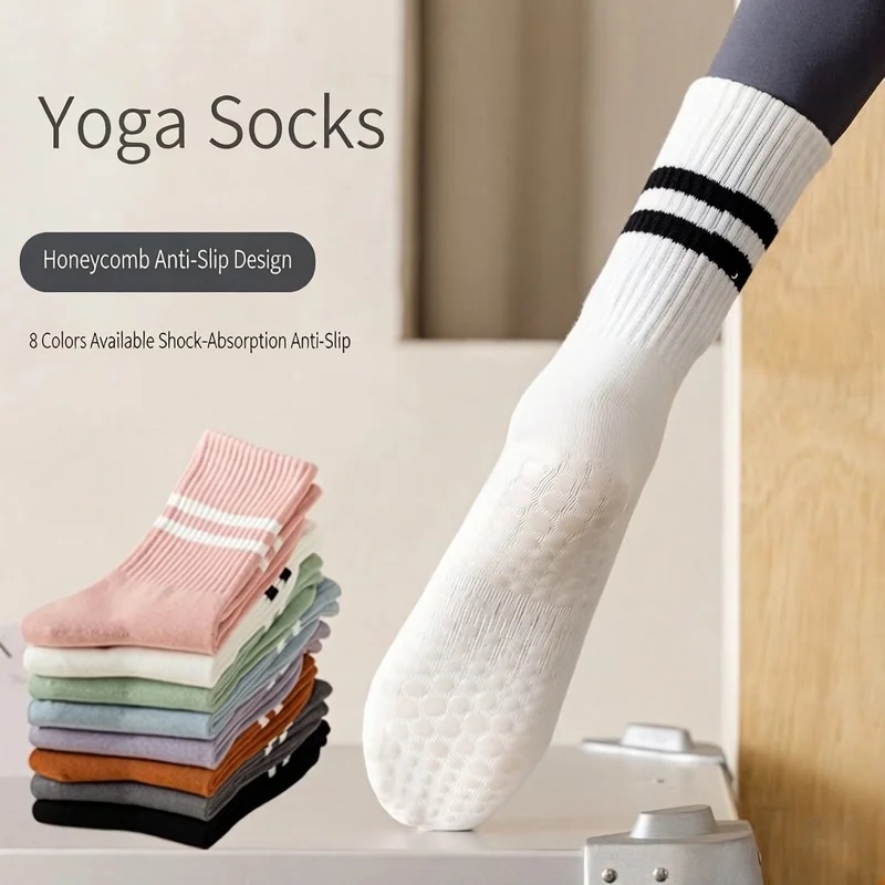 3/6/9/12Pairs Yoga Socks Anti- - Pilates Yoga Fitness review and price