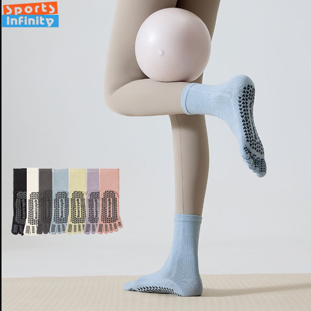 Fashion Five Finger Split Toe  - Pilates Yoga Youtube review and price