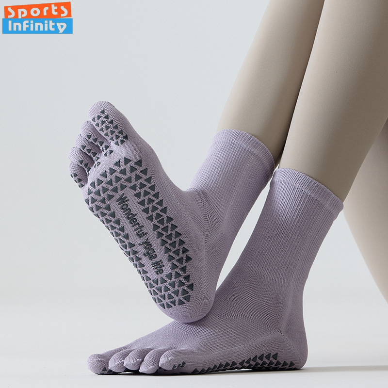 Fashion Five Finger Split Toe  - Pilates Yoga Youtube review and price