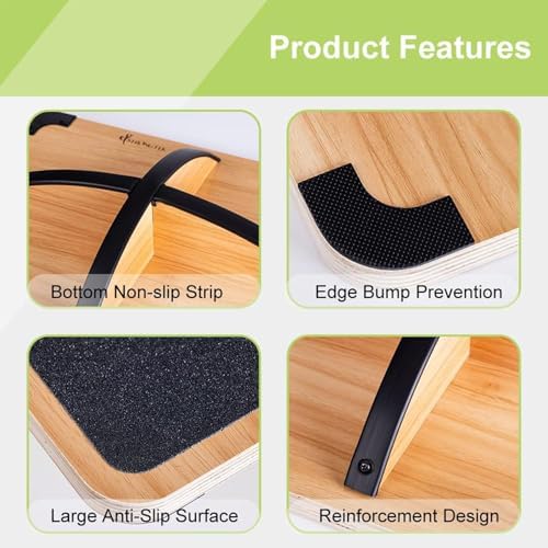 Professional Wooden Balance Bo - Balance Board Wobble review and price
