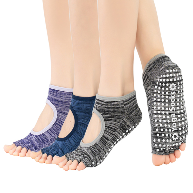1pairs Five Toe Yoga Socks Non - Pilates Yoga Youtube review and price