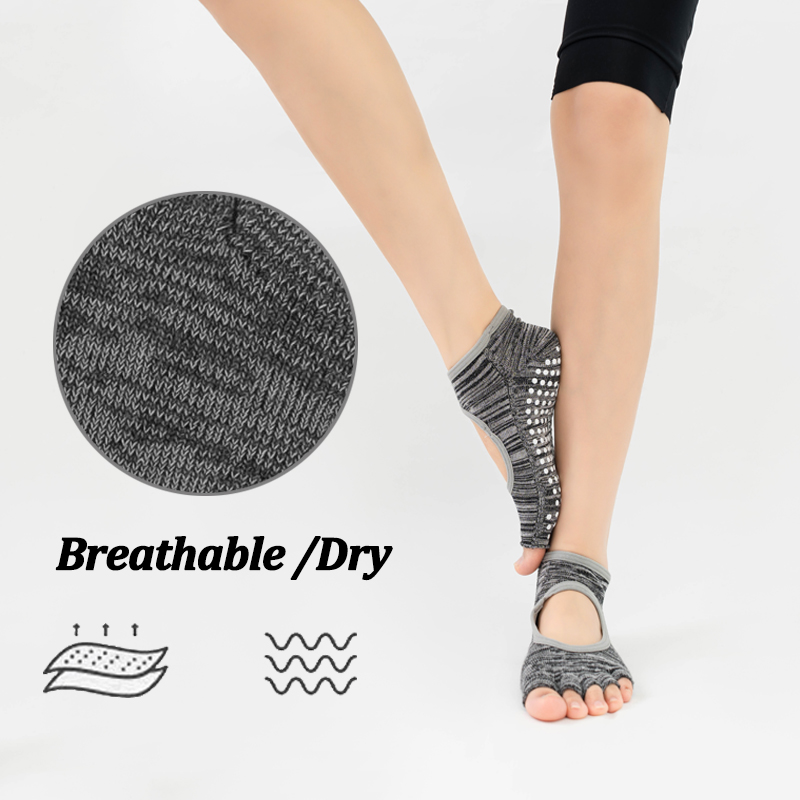 1pairs Five Toe Yoga Socks Non - Pilates Yoga Youtube review and price