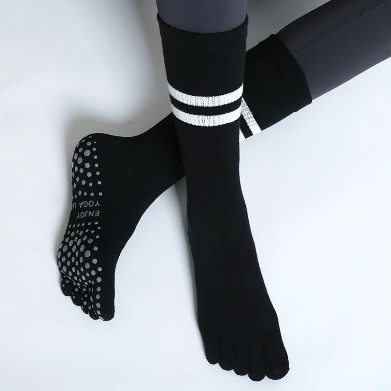 Women Breathable Yoga Socks Mi - Pilates Yoga Youtube review and price