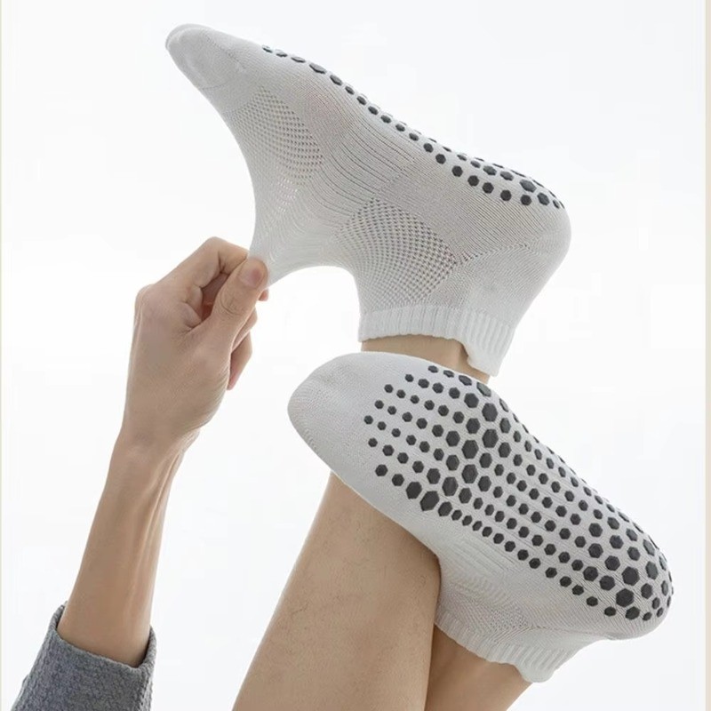 2/1Pairs Men Silicone Anti Sli - Pilates Yoga Youtube review and price
